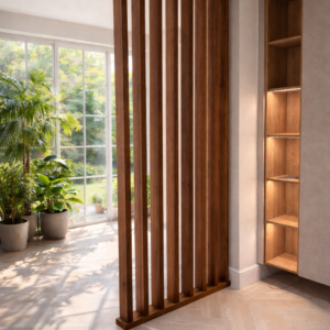 Rotating Room Dividers | Wooden Swivel Divider | THE PECKHAM