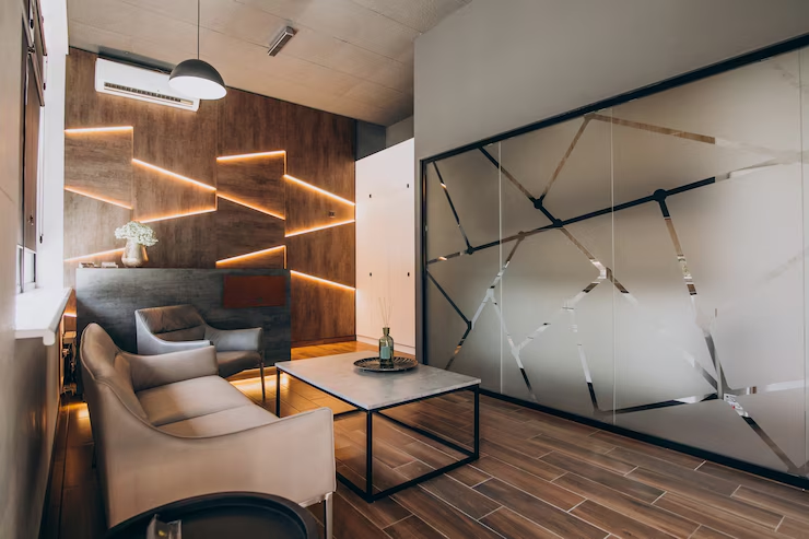 Modern room separator